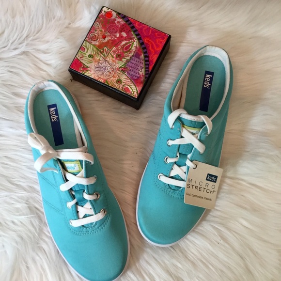 Keds Shoes - NWT, Keds Grace Aqua Mules Sneakers, 8